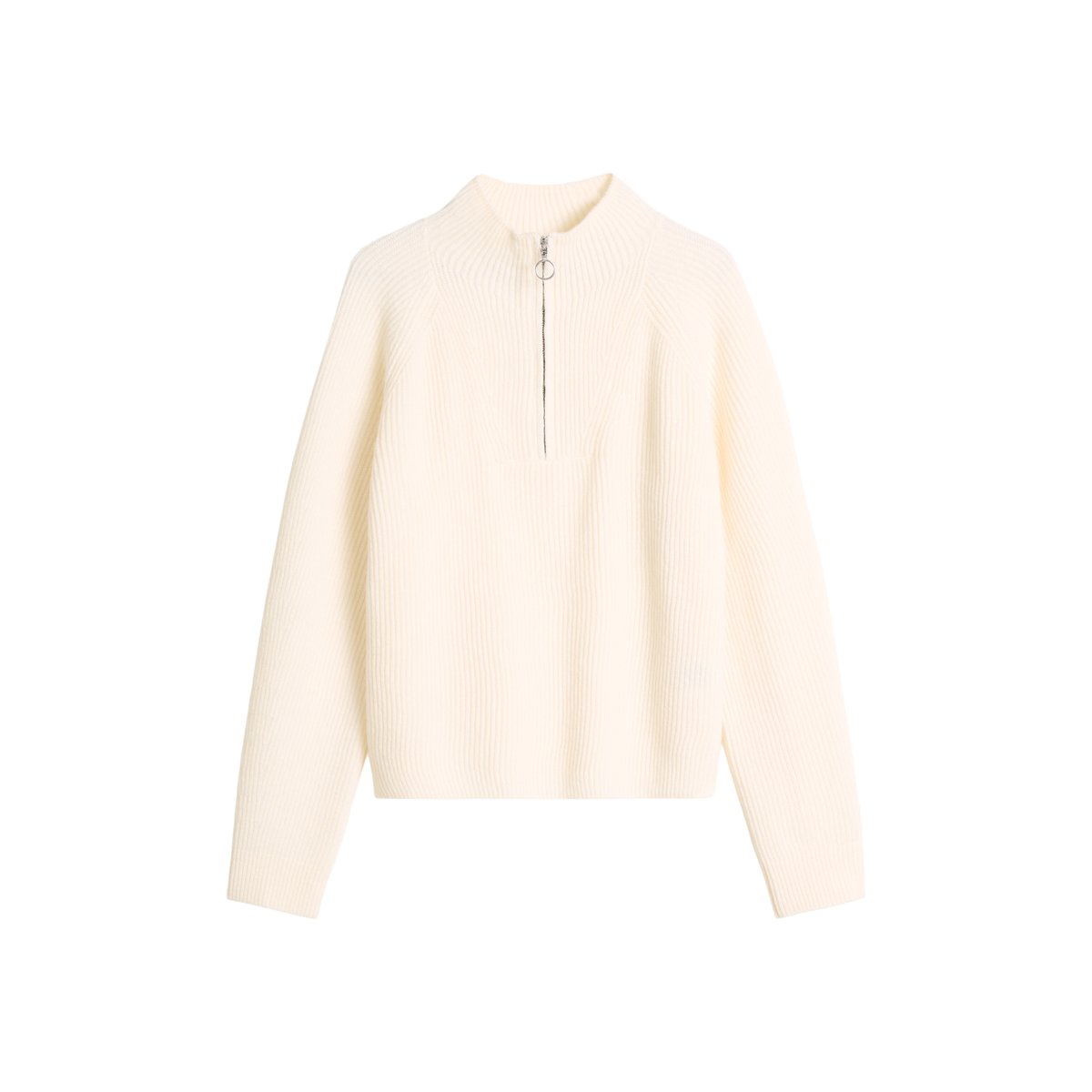 Pull à col roulé en laine mérinos, coupe classique au toucher doux blanc, MARC O’POLO DENIM