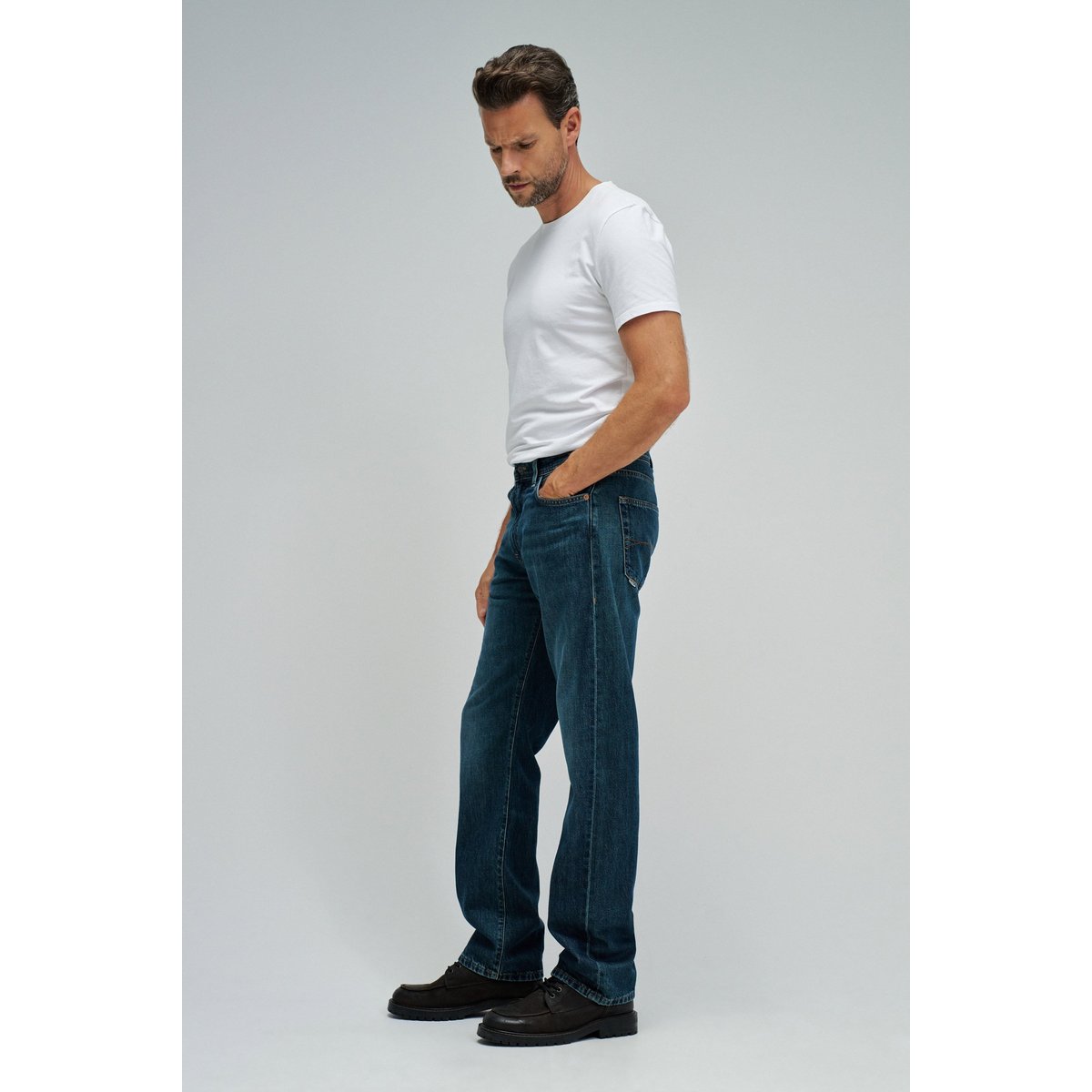 JEAN STRAIGHT FIT bleu vintage, SALSA JEANS