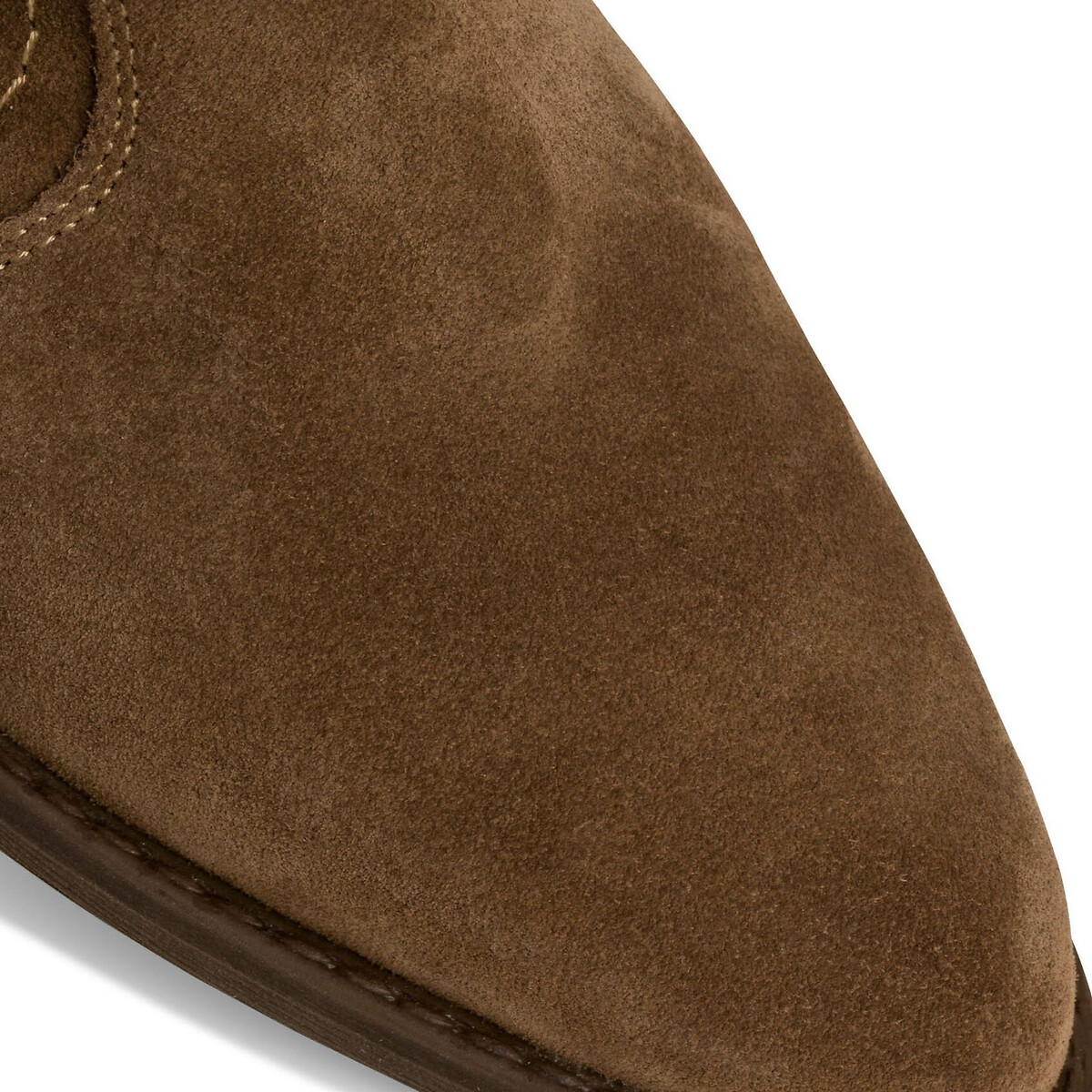 Bottines santiags en cuir marron, TAMARIS