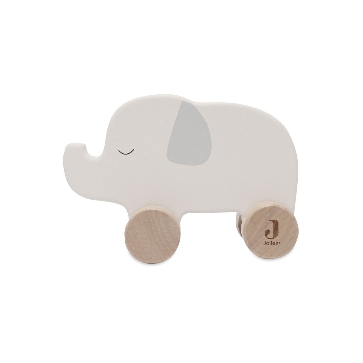 Jouet en bois à roulettes Éléphant éléphant, JOLLEIN