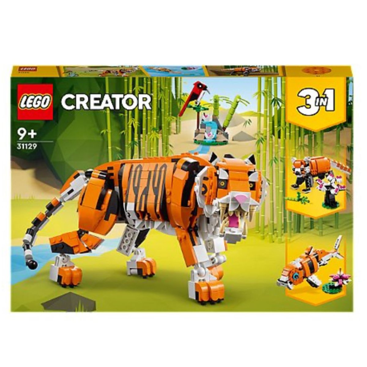 LEGO Creator - Construction du Tigre Majestueux 31129 multicolore, LEGO