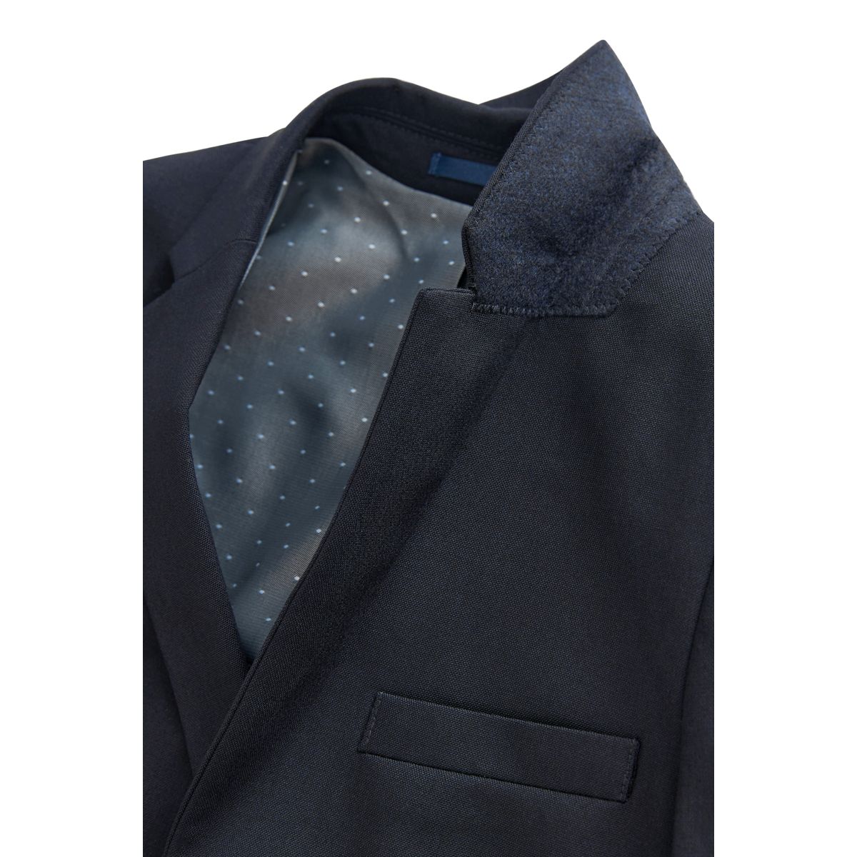 Pantalon de costume coupe ajustée bleu marine, NEXT