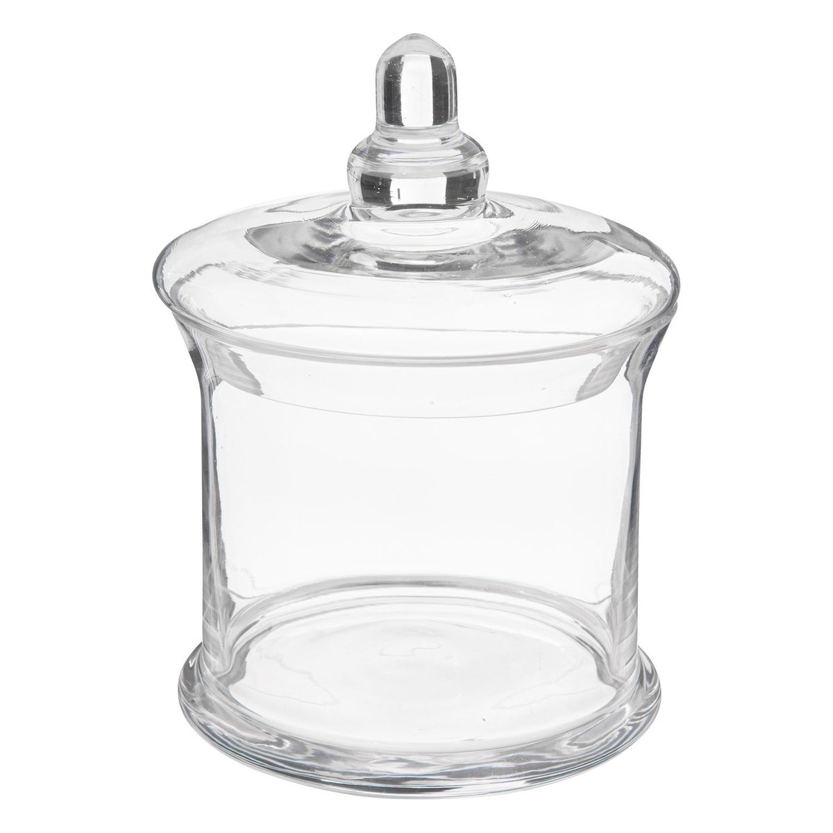 Bonbonnière en verre bocal à biscuits transparent, SECRET DE GOURMET