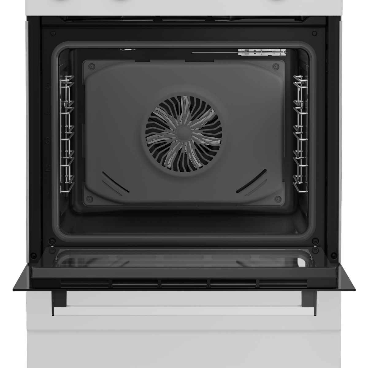 Cuisinière induction FBE68112MWC couleur unique, BEKO