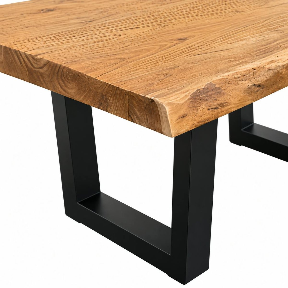 Table basse en bois de teck recyclé TIMOR bois naturel, PIER IMPORT