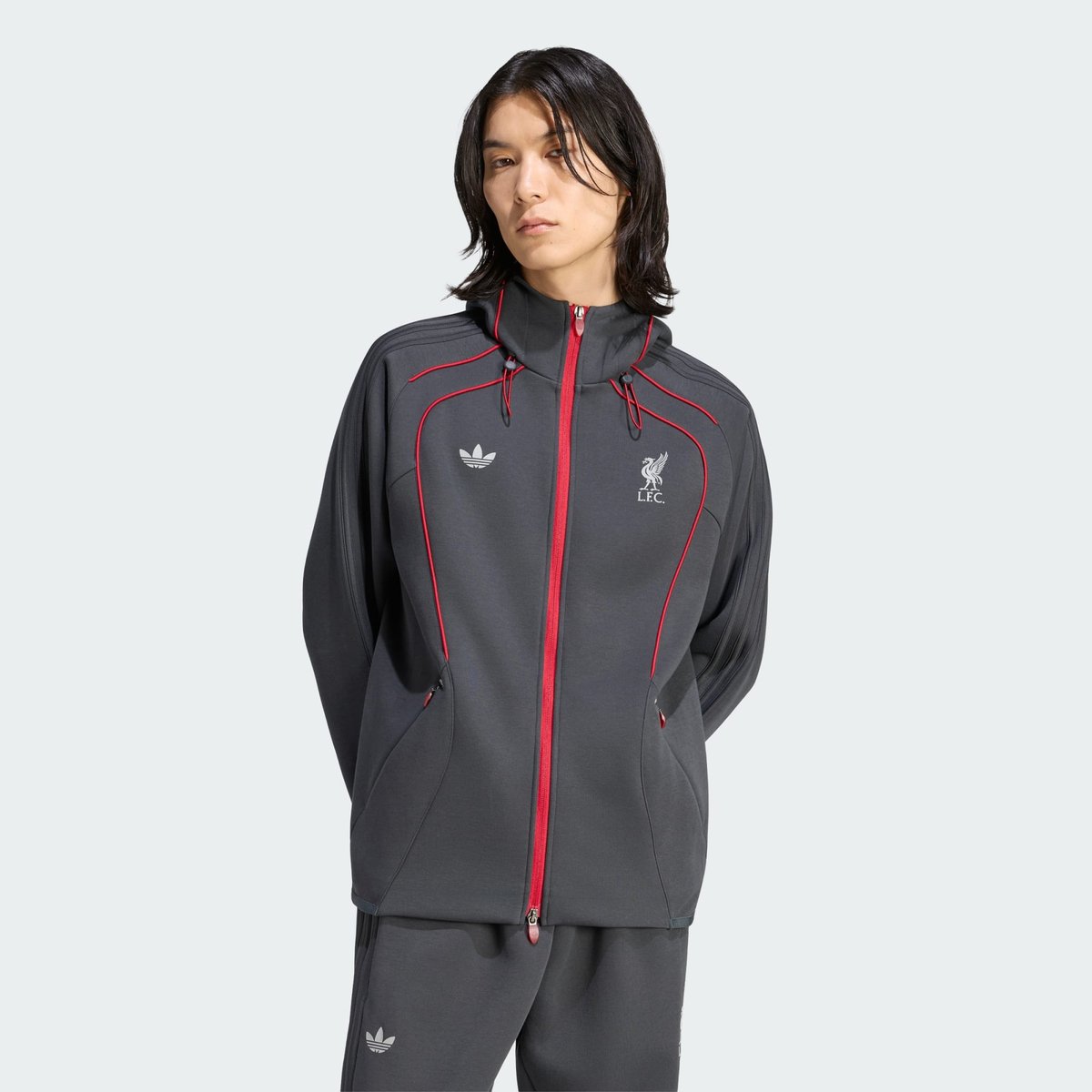 Veste De Survêtement Liverpool Fc 26/27 Originals Teamgeist 26 Veste De Survêtement Liverpool Fc 26/27 Originals Teamgeist 26 carbon, adidas Originals
