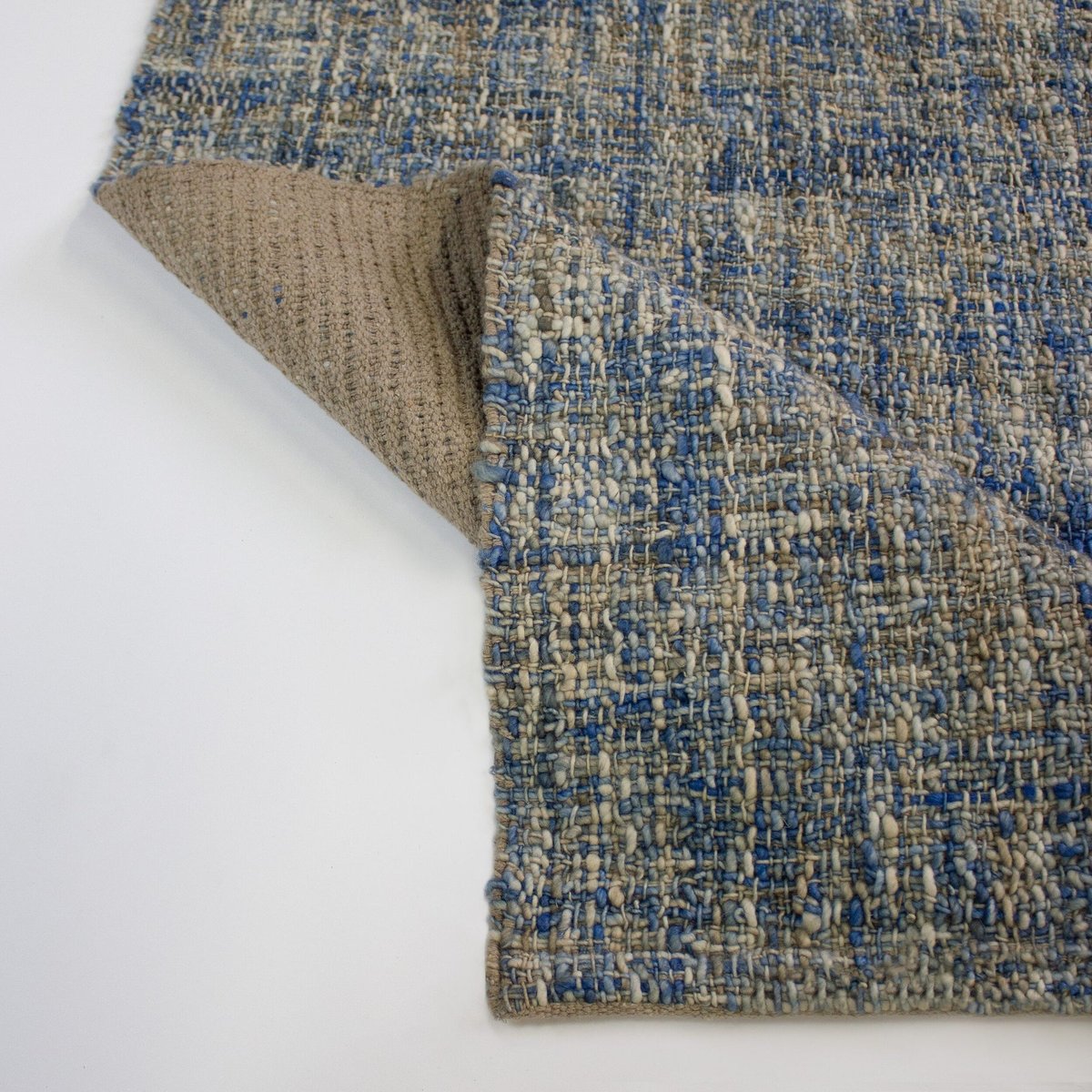 Tapis en laine HEATHER bleu, FLAIR RUGS