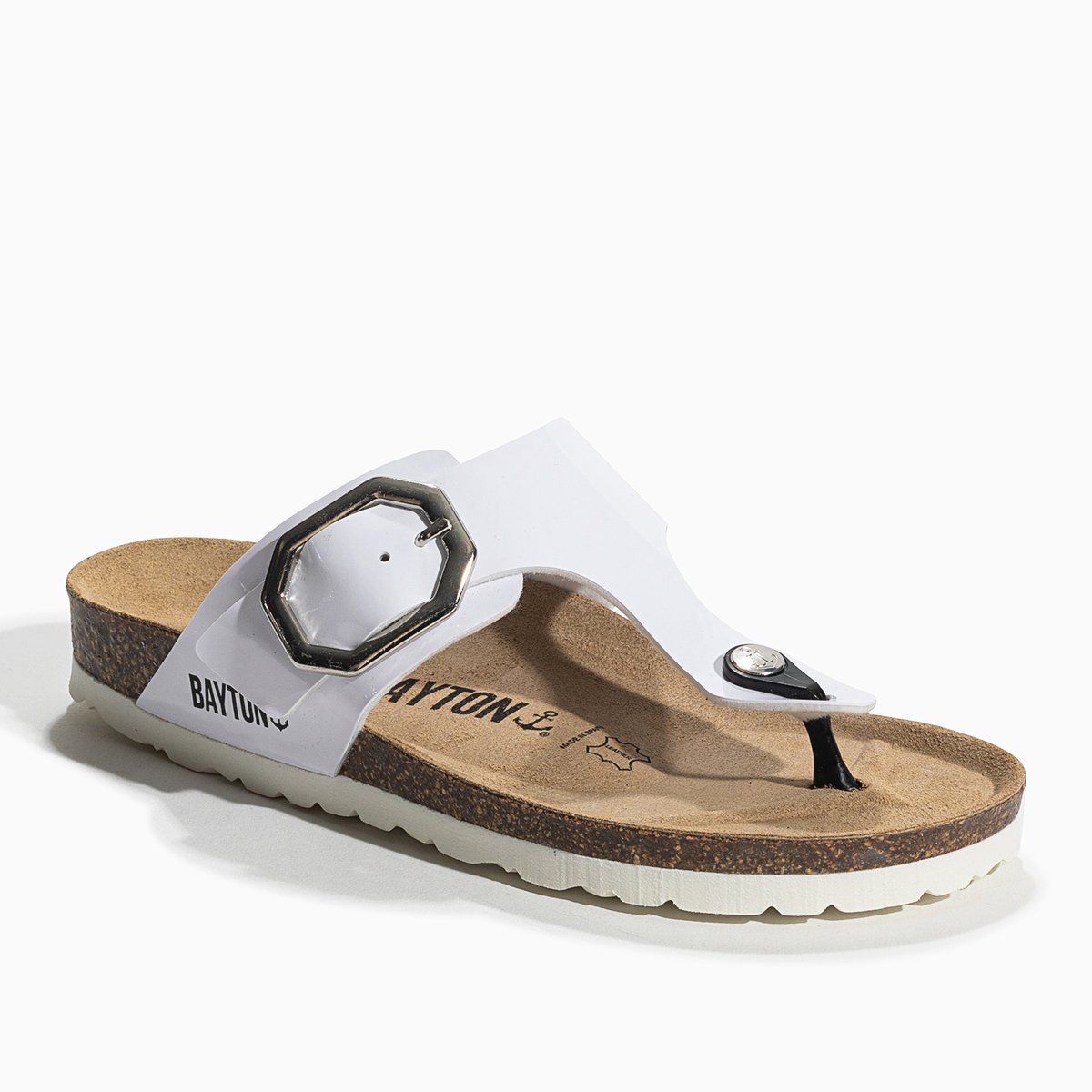 Tongs MERCURE blanc, BAYTON
