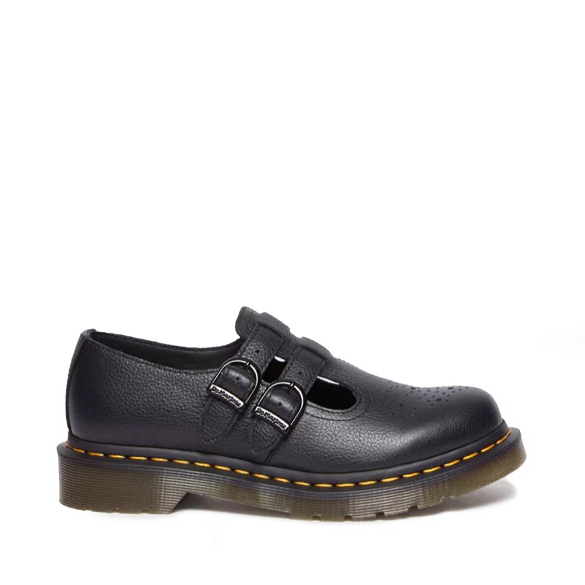 Derby's 8065 Mary Jane in Virginia leer zwart, DR. MARTENS