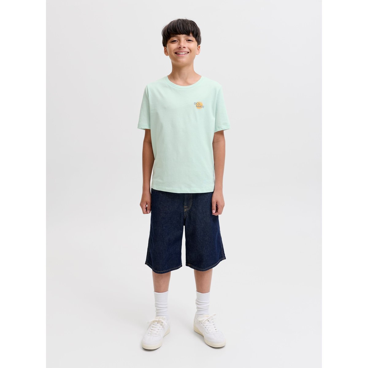 T-Shirt pale blue, JACK & JONES JUNIOR