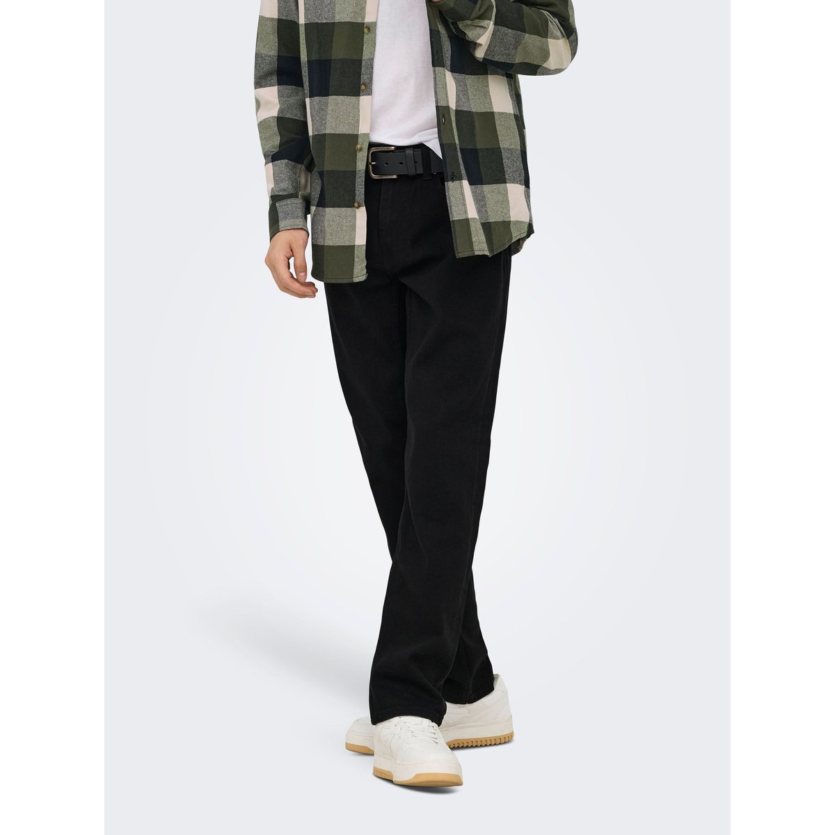 Coupe Regular black denim, ONLY & SONS