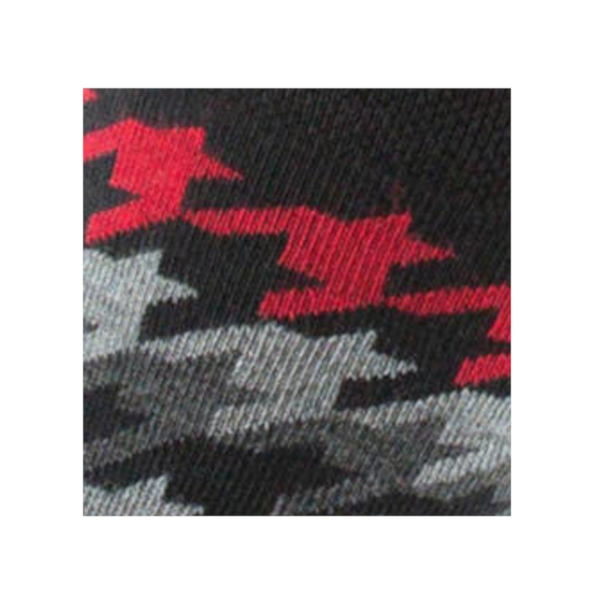 Socquettes en jersey coton pied de coq MADE IN FRANCE noir, KINDY