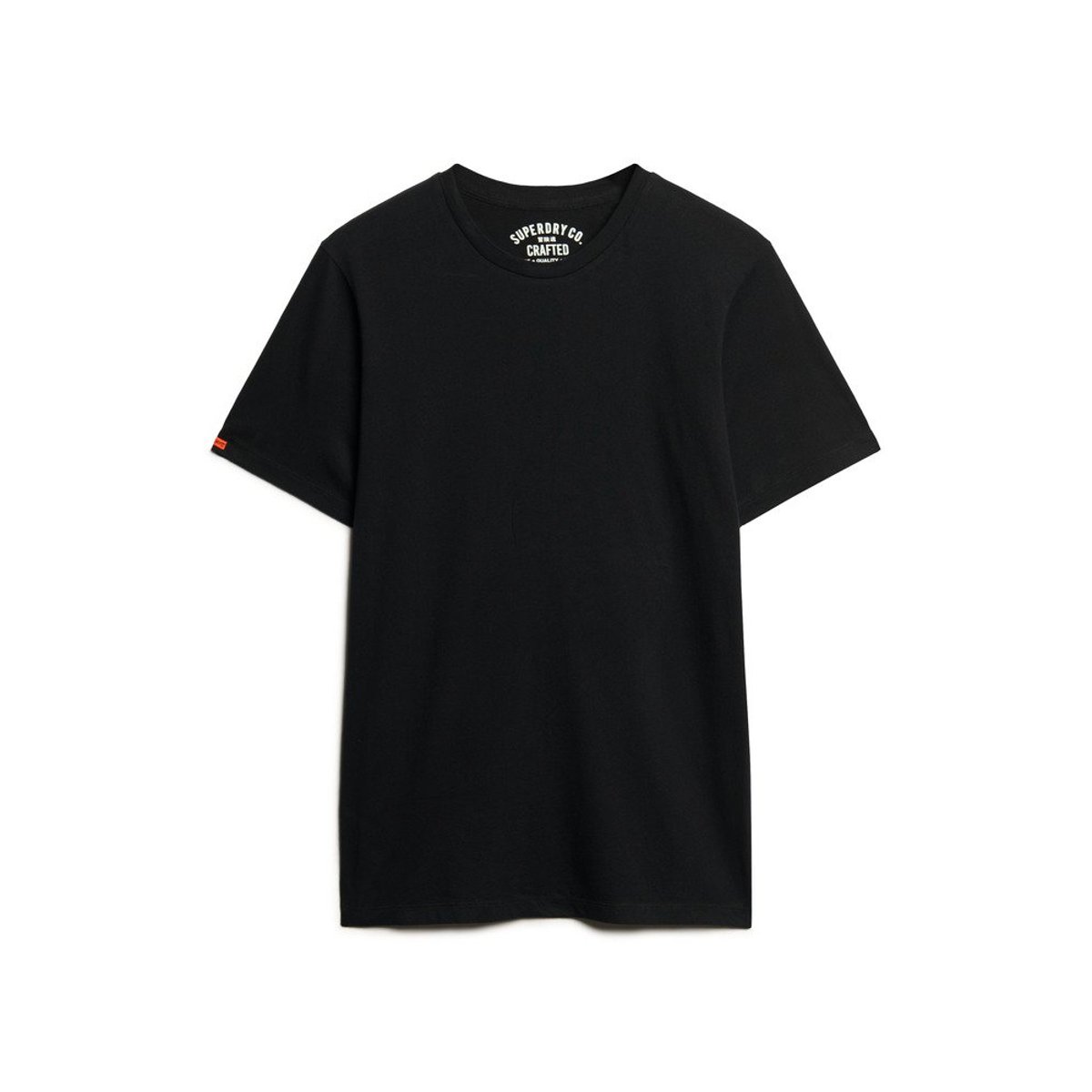 T-shirt classique Essential noir de jais, SUPERDRY