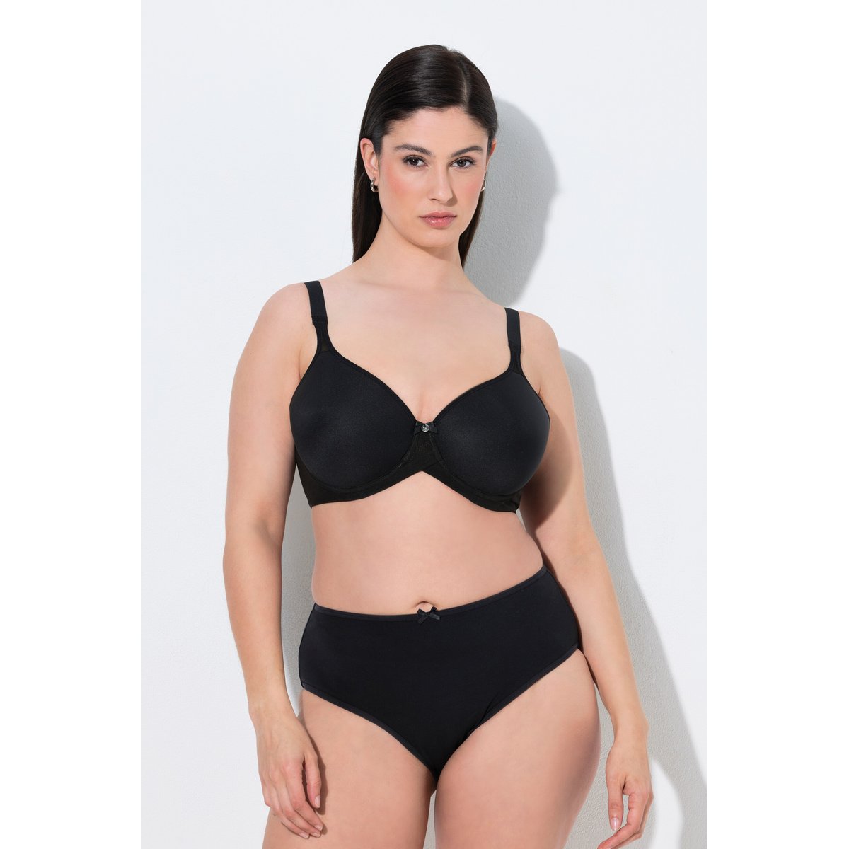 Soutien-gorge à armatures, bonnets Spacer noir, ULLA POPKEN