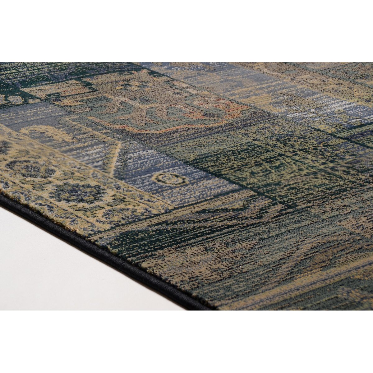 Tapis de salon - GABIRO bleu, THEKO