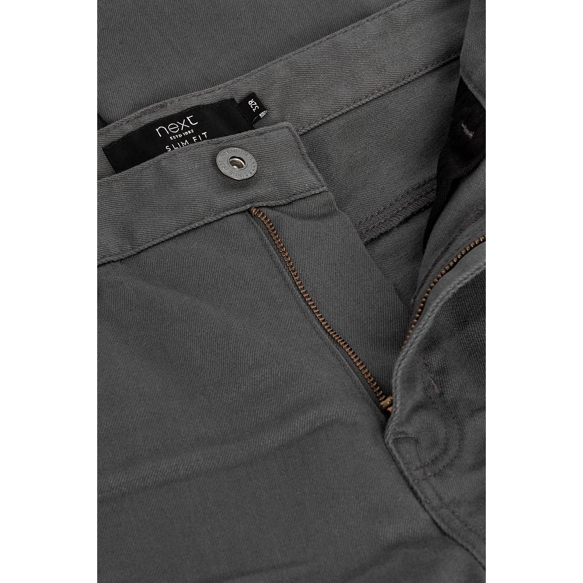 Jean Stretch Indispensablecoupe Slim gris anthracite, NEXT