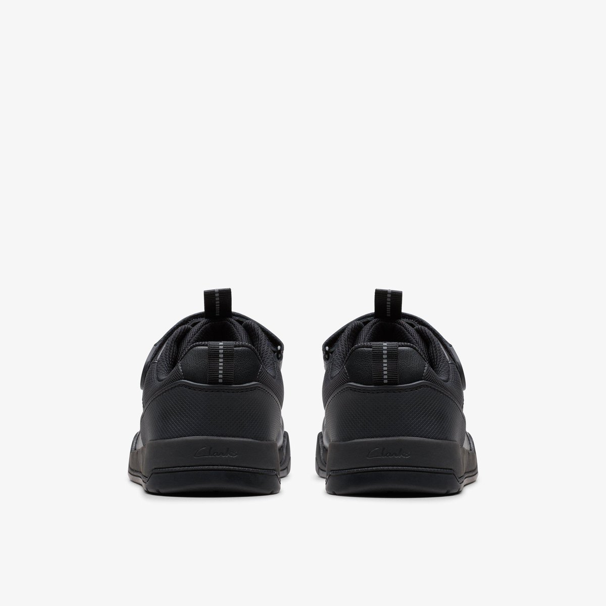 Derbies Cuir Coupe Large LASER CROSS K noir, CLARKS