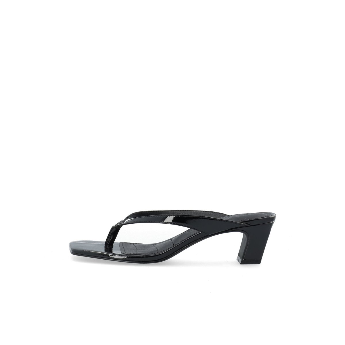 Talons Hauts noir - blackpatent, BIANCO