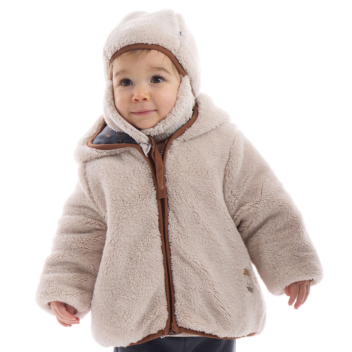 Bonnet peppone sucre d'orge beige, SUCRE D'ORGE