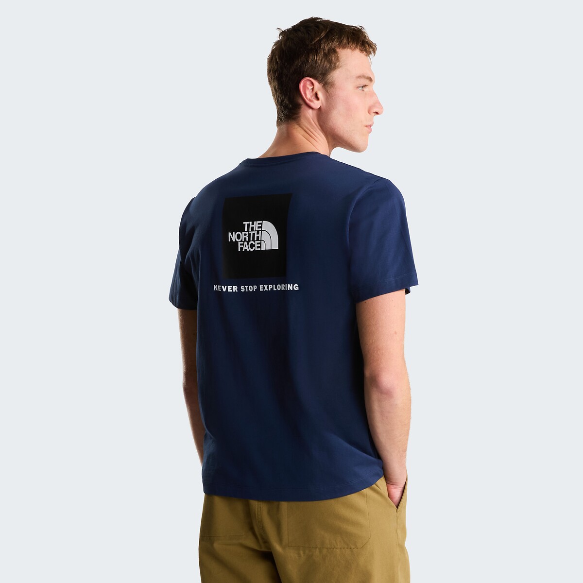 Box Short Sleeve T-Shirt navy blue, THE NORTH FACE