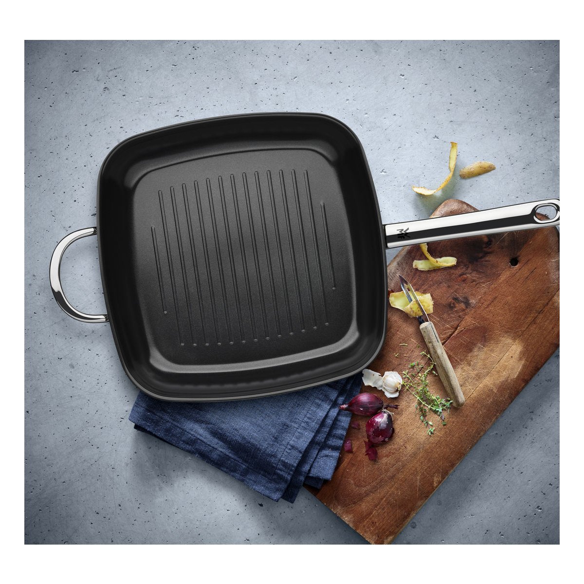 Poêle grill durado gris, WMF