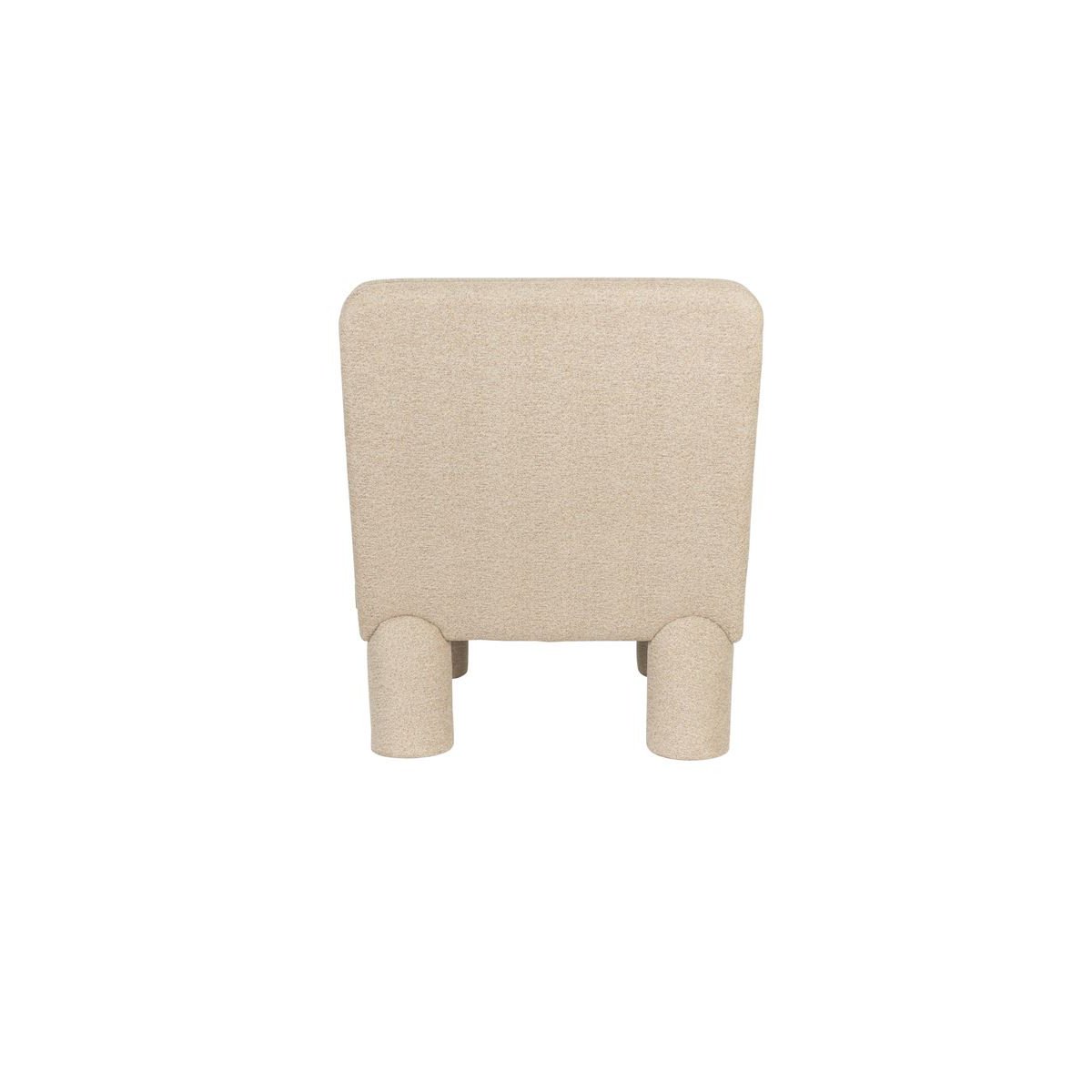 Fauteuil design pivotant en tissu, bohème, SEINA beige, DUTCHBONE