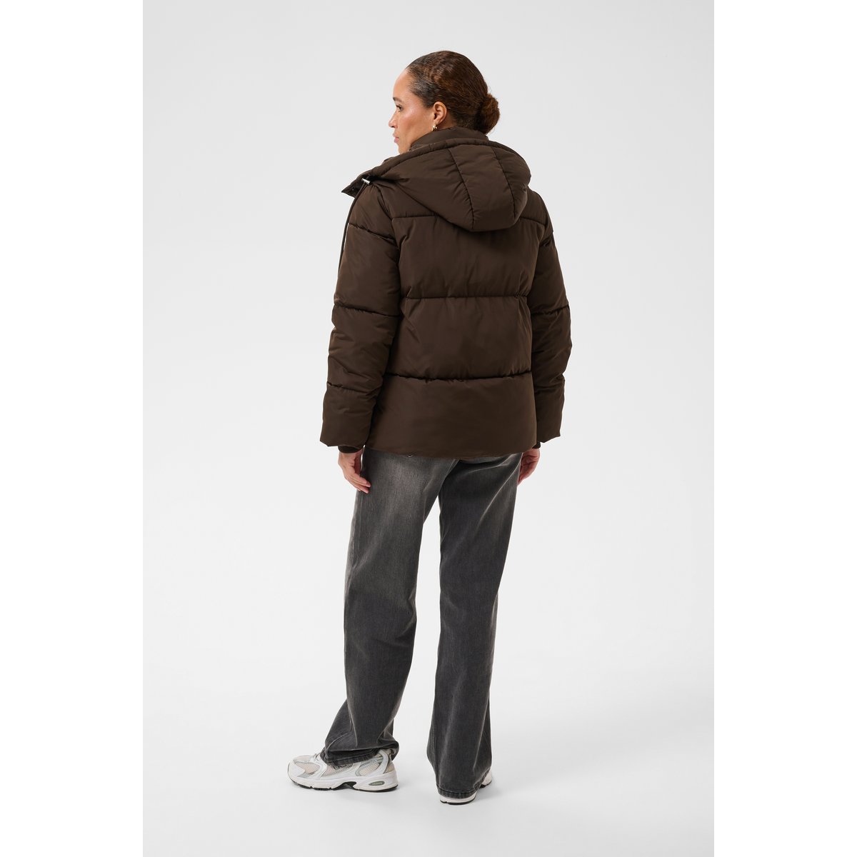 Manteau marron coffee bean, KAFFE