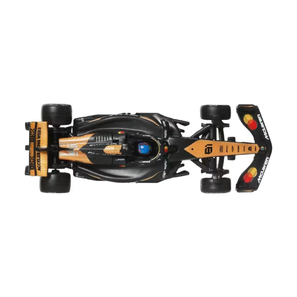 Hot Wheels Voiture de course Formula 1 Premium multicolore, MATTEL