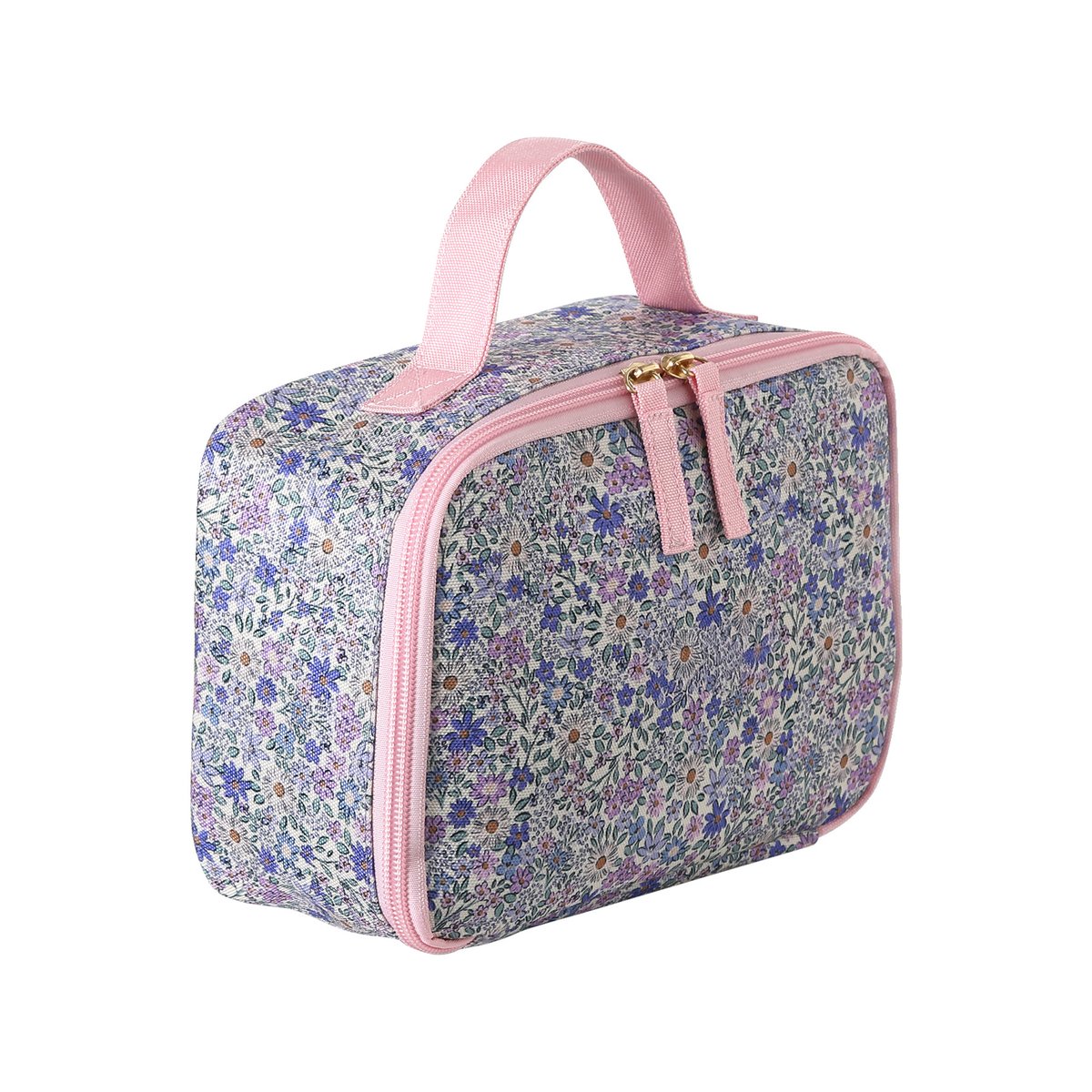 Sac à goûter polyester lilas poudré, VERTBAUDET