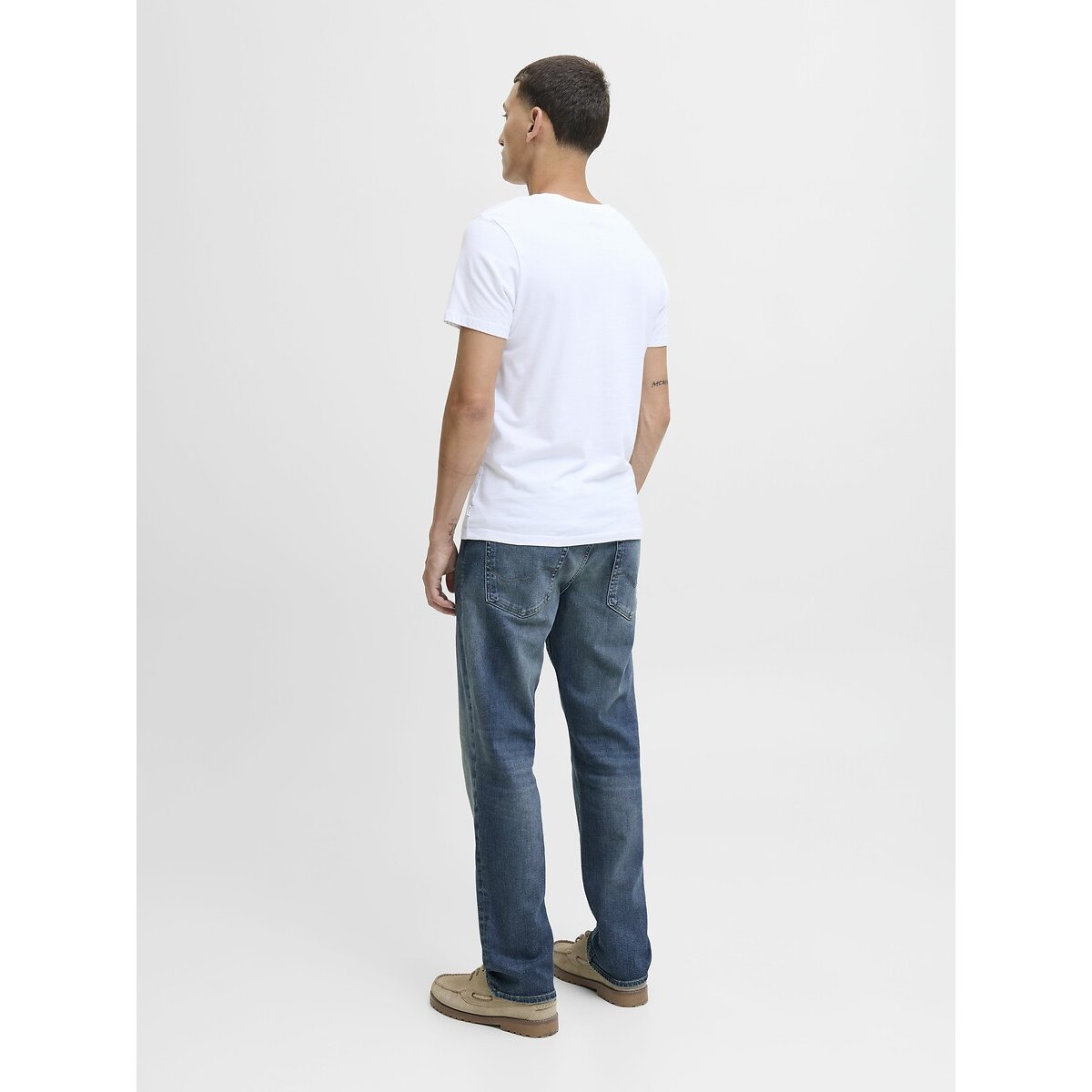Clark Straight Jeans denim blue , JACK & JONES