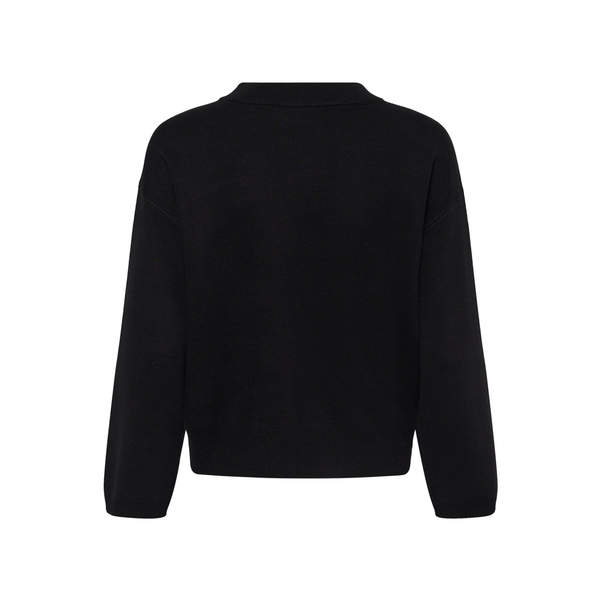 Pullover tricoté noir black deep, KAFFE