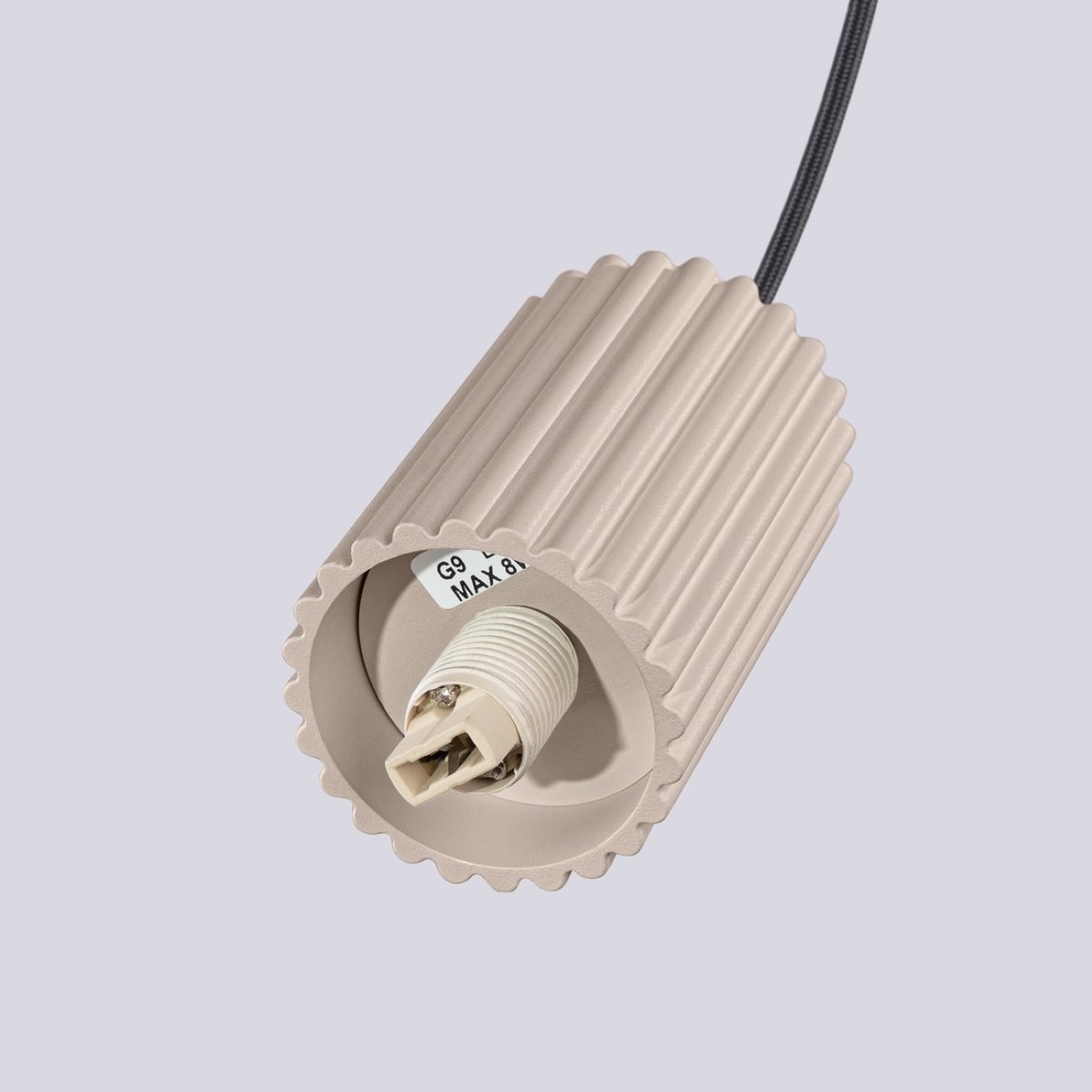 Suspension Aluminium Taupe G9 2 Halo taupe, EDEN