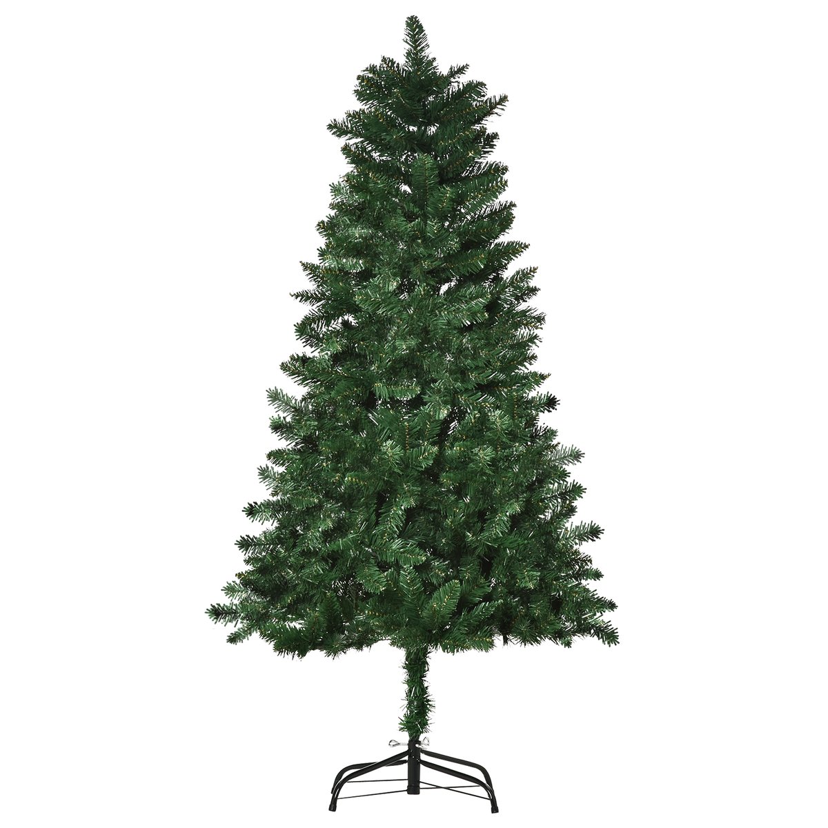 Sapin de Noël PVC Vert vert, HOMCOM