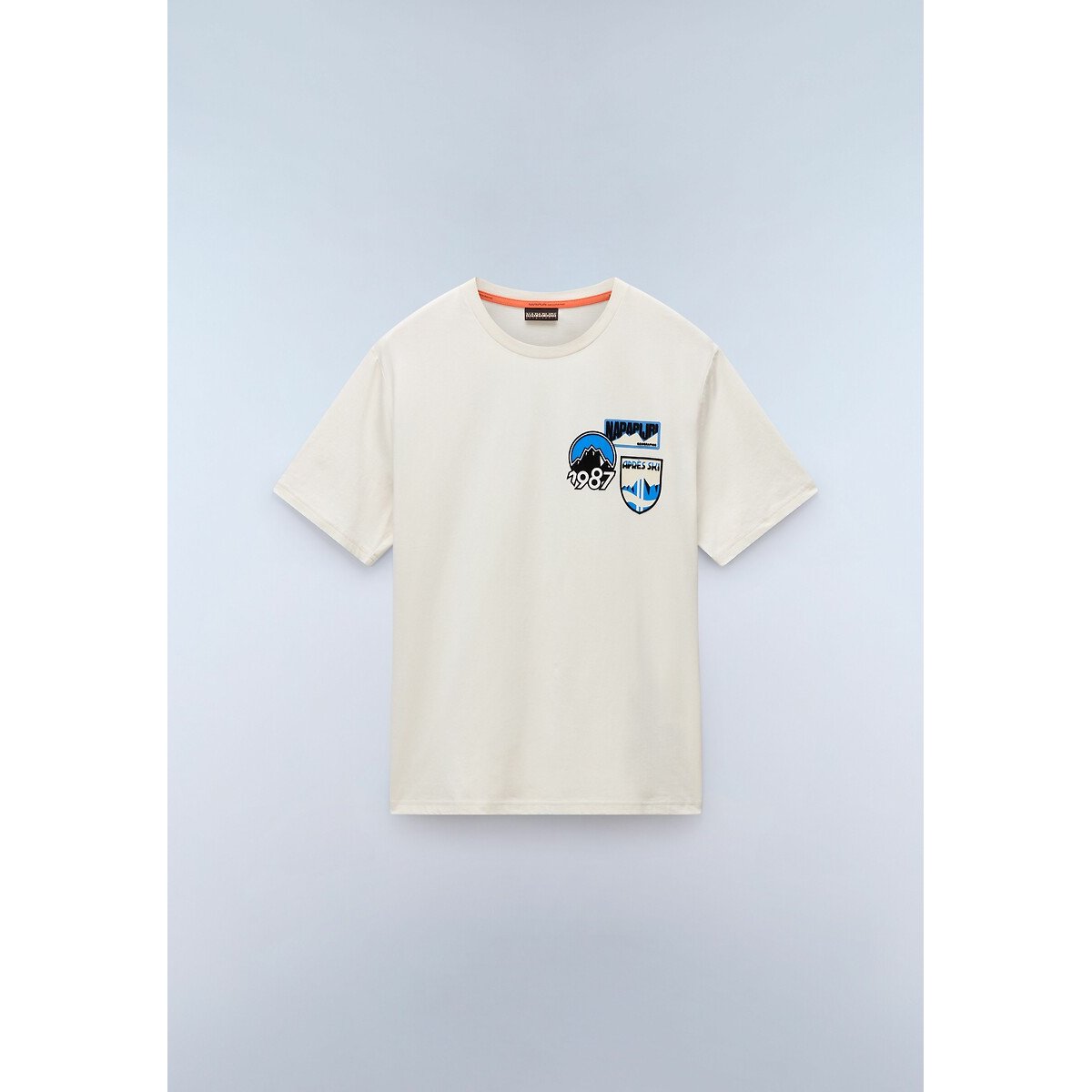 T-shirt manches courtes Montepiana beige, NAPAPIJRI