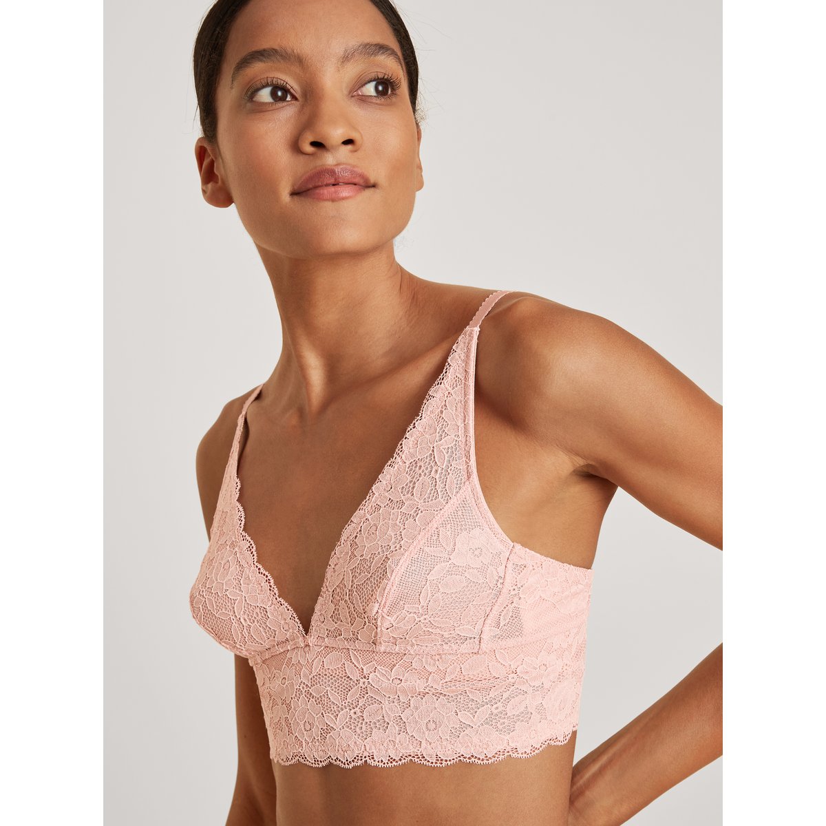 Soutien-gorge soft, Cradle to Cradle Certified® Viscose CIRCULAR ROMANCE rose pêche, CALIDA