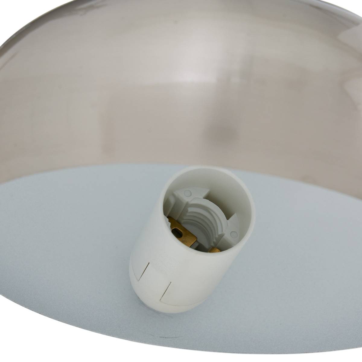 Lampe orientable en acier MAONA argent, ATMOSPHERA