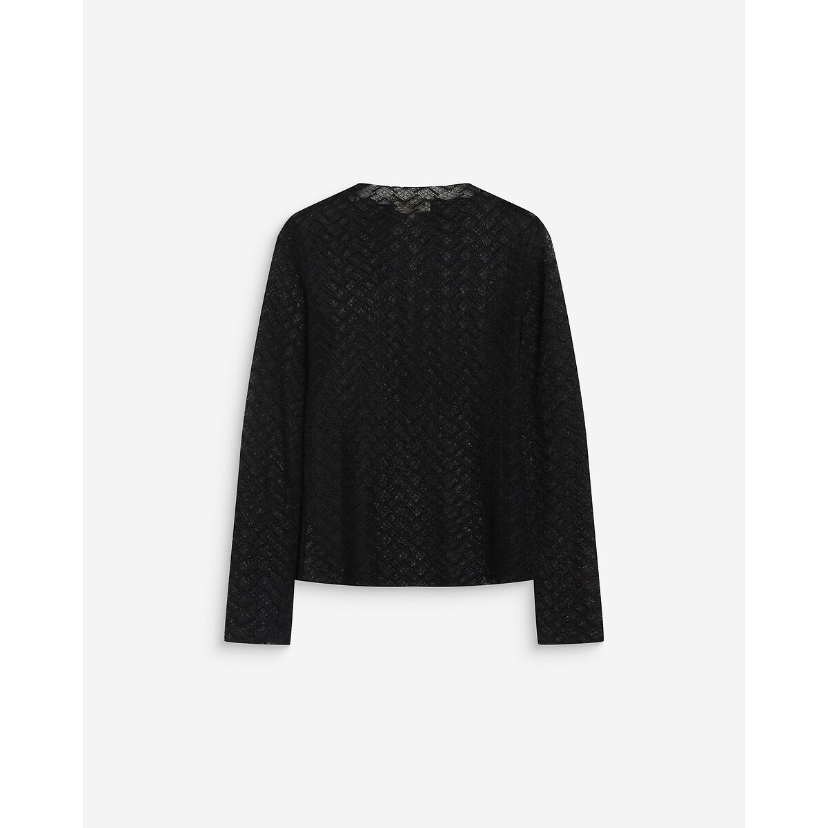 Tee-shirt manches longues, AUBE noir, GRACE & MILA