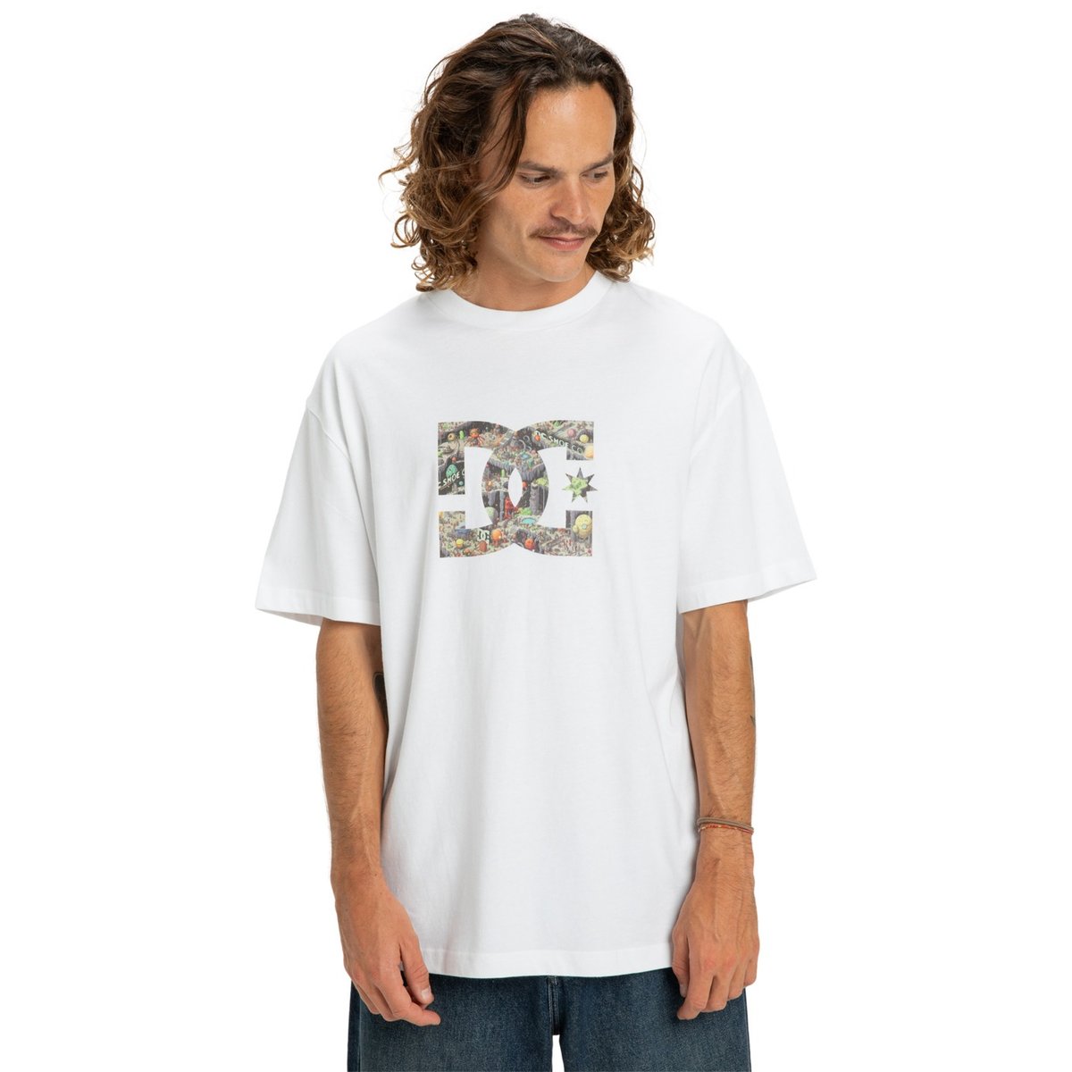 T-shirt à manches courtes. blanc white, DC SHOES