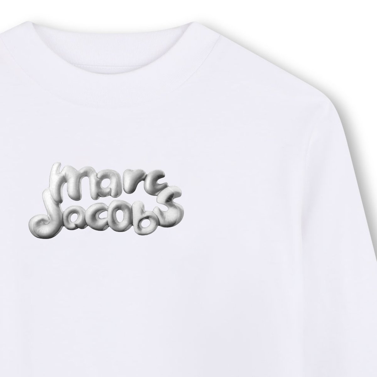 Tee-shirt manches longues blanc, MARC JACOBS