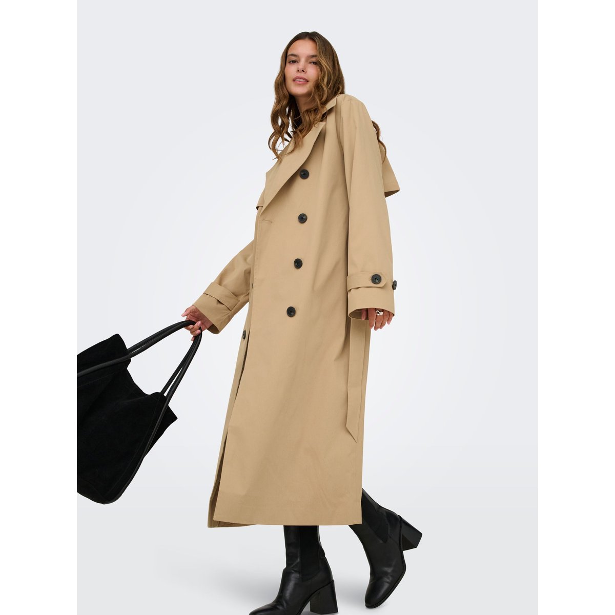 Trench Coat marron - tannin, ONLY