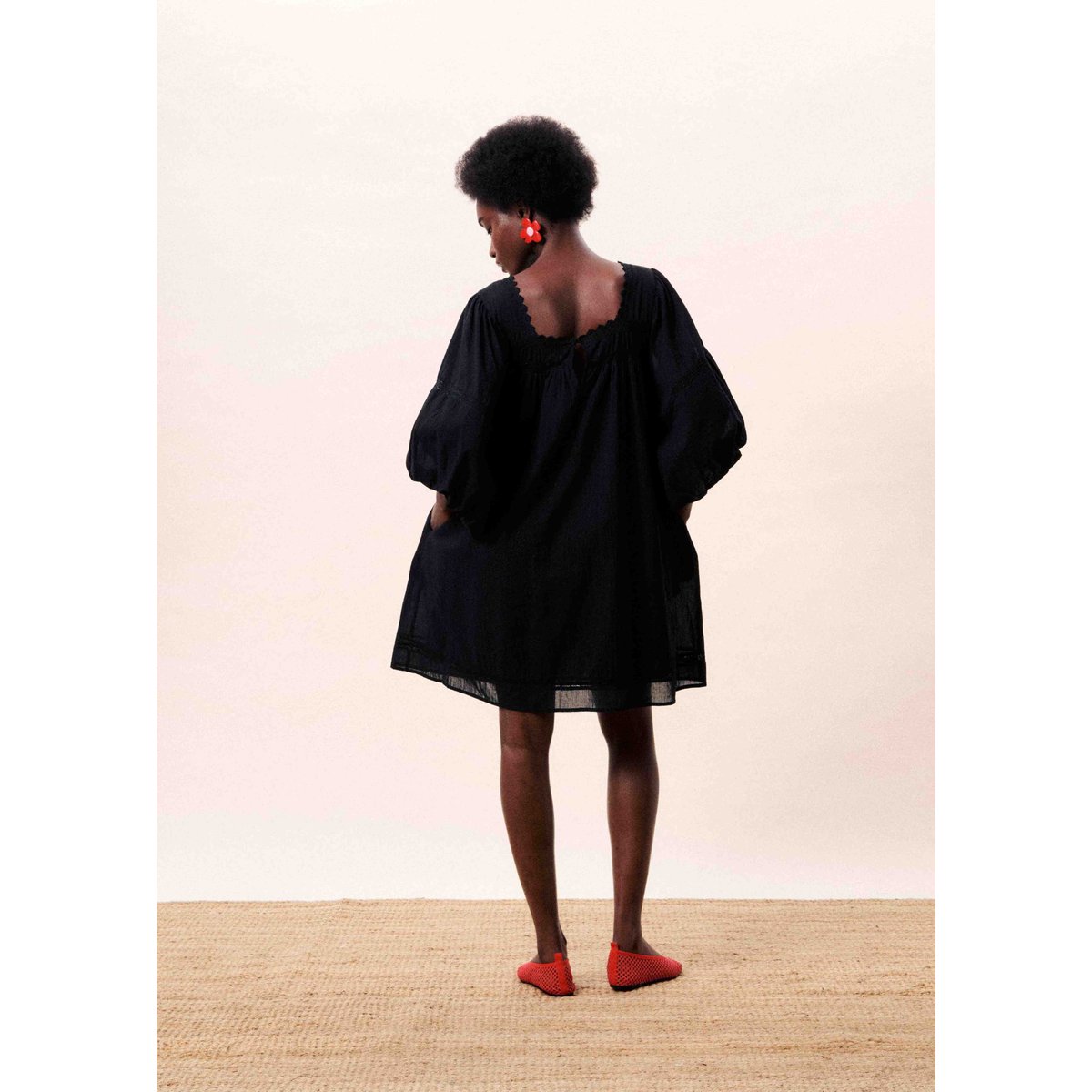 Robe LORELEI noir, FRNCH