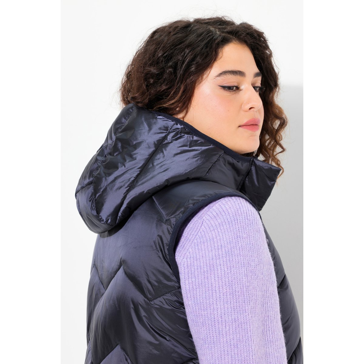 Gilet technique matelassé HYPRAR bleu nuit, ULLA POPKEN