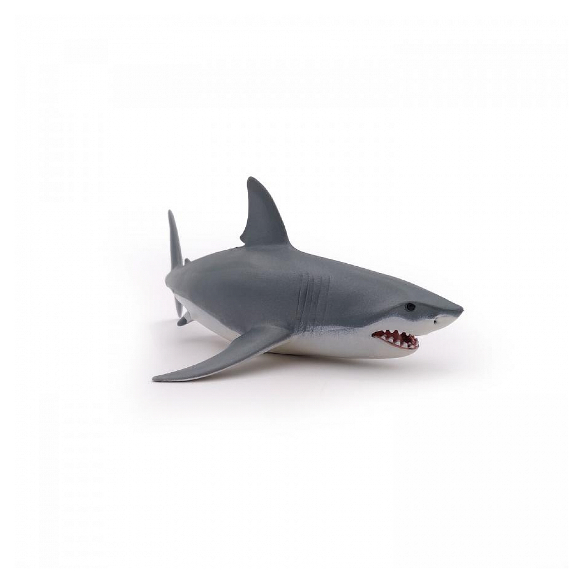Figurine Requin blanc gris, PAPO