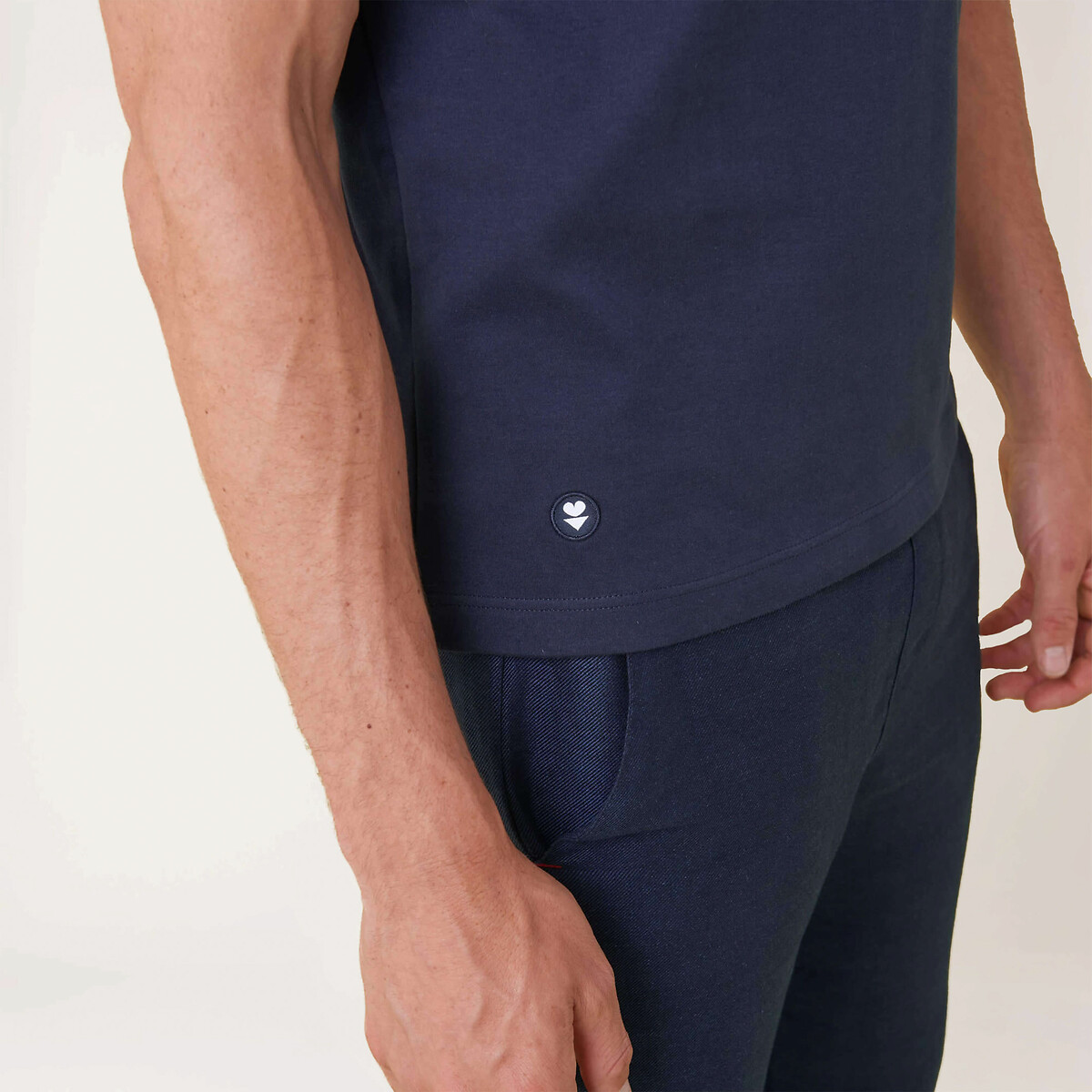 T-shirt manches courtes bleu marine, LE SLIP FRANCAIS