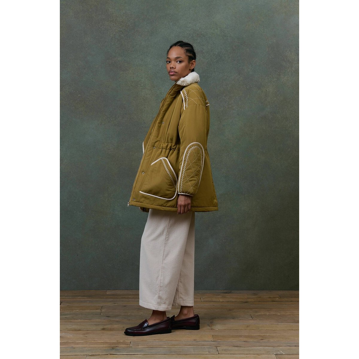 Tanya Mid-Length Coat 90007233, LOUISE MISHA