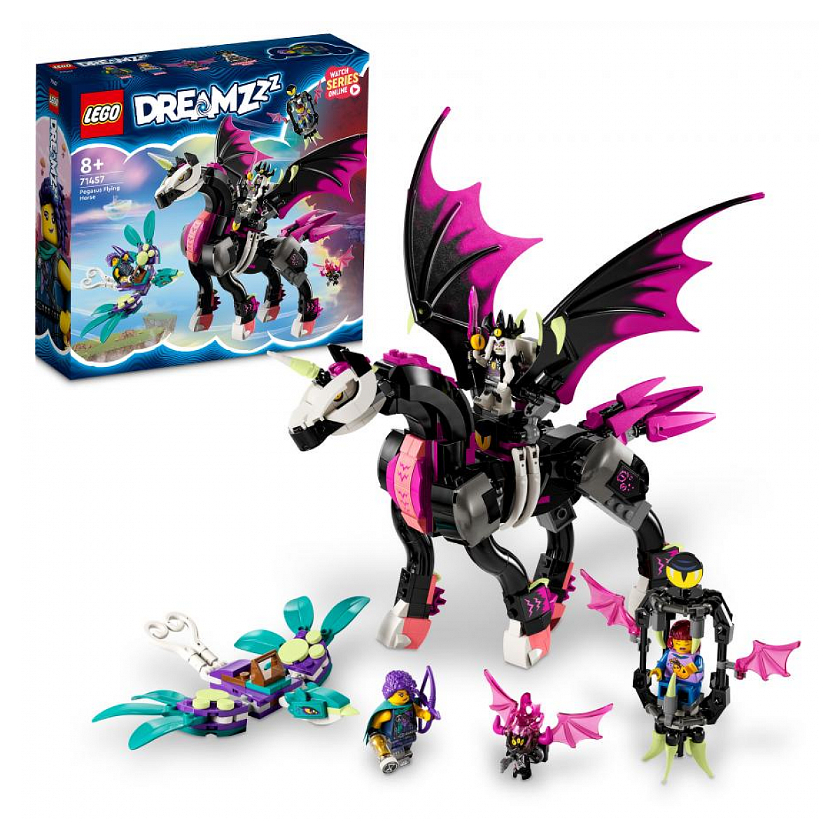 71457 Pegase le cheval volant couleur unique, LEGO