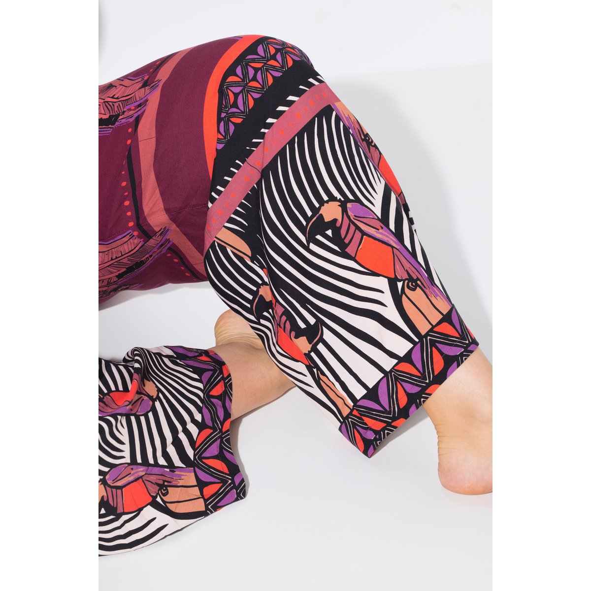 Pantalon palazzo violet, ULLA POPKEN