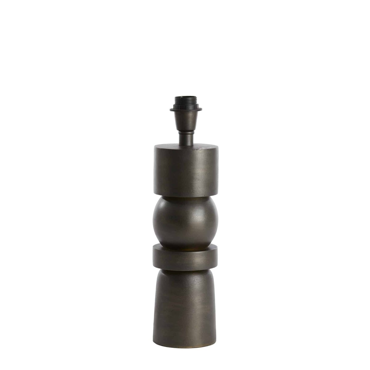 Base De La Lampe Métal LABIS anthracite, LIGHT & LIVING 