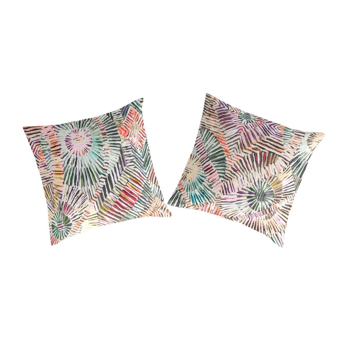Taie d'oreiller  CULTURE (2) multicolore, NAF NAF HOME