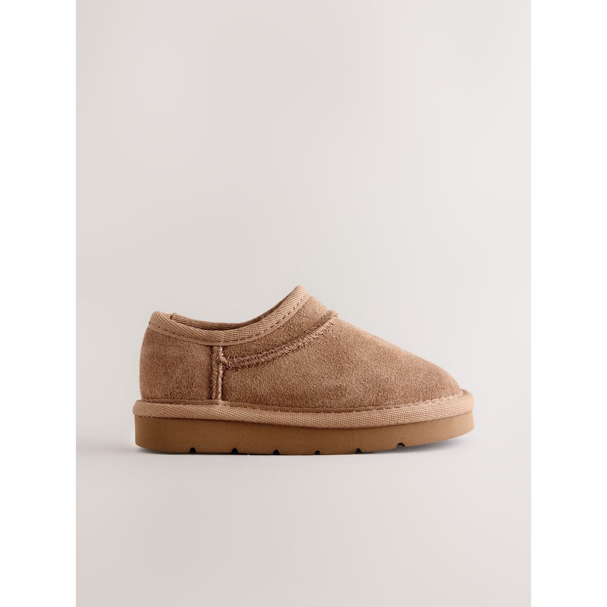 Chaussures en daim marron fauve, NEXT